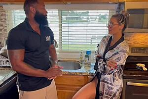 Hot milf MANDY RHEA pays debt with ASS to BBC.