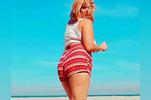 I feel so sensual with my huge natural tits and big nipples exposed in this amateur video.