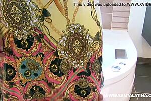 busty latina FUCKS a BIG cock