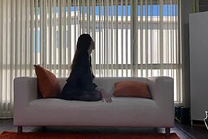 Hazel Moore waited for Rome Major. He licked and fucked her wet pussy deeply in doggystyle.