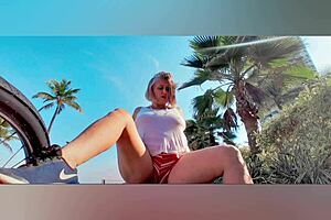 I feel so sensual with my huge natural tits and big nipples exposed in this amateur video.