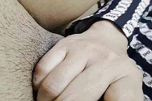 Ashira looks hungry for cumshot and facial. She rides pussy on husband in bedroom as pretty Asian wife.