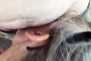 Friends Mom Gives Deepthroat Blowjob In Part 1 With Intense Throat Action And Swallowing.