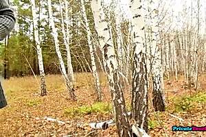 Every young 18+ man desires a mature woman for passionate outdoor sex in the forest.