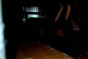 We secretly fucked in the basement