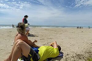 How did this stranger MILF with big natural tits make me cum publicly with a handjob?