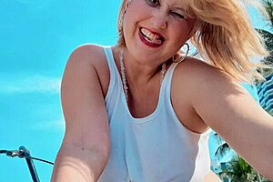 I feel so sensual with my huge natural tits and big nipples exposed in this amateur video.