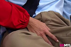 Two Innocent Ladies Feel Deep Emotions While Gagging On Cocks During Election Night Challenge