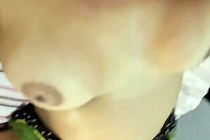 blonde milf trades party sausage for big cock