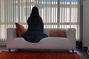 Hazel Moore waited for Rome Major. He licked and fucked her wet pussy deeply in doggystyle.