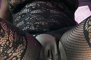 hey, can you handle this ebony squirter's multiple orgasms with that wild sex machine?