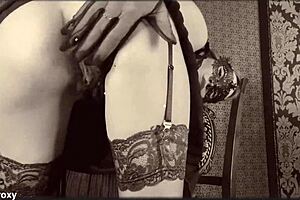 It seems your lady has destroyed her cunt with fisting and gaping in homemade solo action