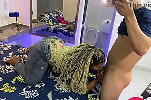 Oh that latina milf bends over for deepthroat and ass licking from young brunette in colombian fun.