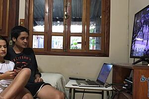 Let Me Watch The Game Woman I Can't Take It Anymore Subtitled In Spanish