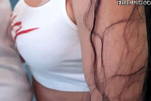 oh wow, that big-cocked tourist soldier with his huge cock makes colombian milf silvana lee moan loud in wet pussy action