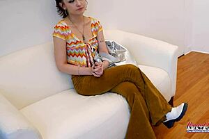 petite brunette coed wendy delivers bj and rimjob to juicy cock