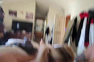 Amateur Wife Enjoys Licking Husband's Ass Before Anal And Blowjob In Homemade Video.