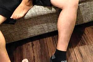 wife gets seduced into hot foreplay with big tits latina milf before deepthroat and creampie cowgirl riding 😏🍑