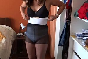 I Expose Myself And Undress For My Stepson To Masturbate And Cum