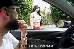 oh wow, that big-cocked tourist soldier with his huge cock makes colombian milf silvana lee moan loud in wet pussy action