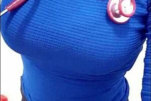 Porno Real De Enfermera Latina En Servicio Hospitalario La Muy Zorra Hace Porno Casero En La Oficina Del Jefe?