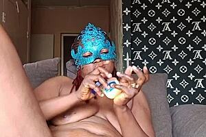 Are you ready to deliver anytime, proud African momma with curvy solo moves?