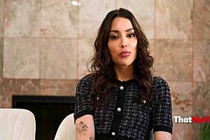 Hey Vanessa Sky and Lucky Fate star in Mr and Mrs Smith porn parody with Thatmylf 🔥