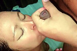 Latina MILF Wife Rides Stranger Cock Without Condom in Doggystyle and Cowgirl for Facial Cumshot