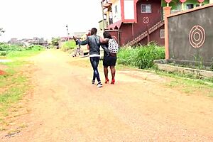 Step bro Michelle Martinez gets fucked doggystyle outdoors by his big cock in this hot amateur clip.