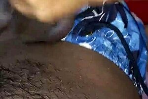 I invited my neighbor for a movie and she gives me oral sex unexpectedly