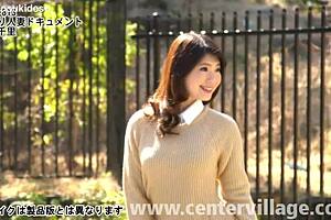 First-time wife documentary on oshima chisato with creampie and squirting action 😏