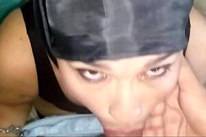 Muslim girl takes friend's huge cock hard in pussy