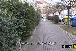 Hey, that Debt4k loan manager is offering the bride a way to clear her debt