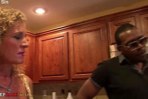 Jade Calls Two Plumbers for Interracial Doggystyle Creampie in California