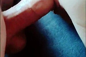 Skinny Mature Rides in Amateur Probe