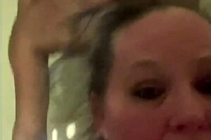 Why does this tinder date swallow my monster cock whole in pov?