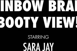 Watch Sara Jay Play With Her Dildo As She Pussy Drills Herself Hard!