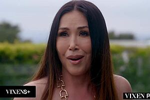 Vixenplus, horny housewife loves riding anton's thick bbc with blowjob and doggystyle