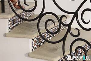 Texas Milf Blonde With Big Boobs In A Softcore Video Striptease