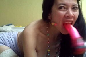 Bold anal masturbation leads to intense assfucking for the mature woman behind me.