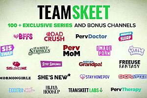 Oh man, this unsatisfied stepmom just found out her sweet stepson can really make her pussy drip wet with his skills.