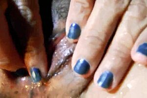 Asian Milf Masturbates Big Tits And Shaved Pussy Outdoors By Swimmingpool