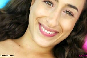 what makes this mesmerizing brunette beauty show her sexy body