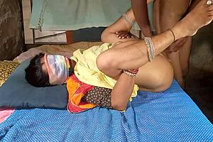 Indian Desi Girl in Step Sister Role Enjoys Interracial Group Sex with Amateurs