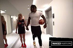 Retired Black Big Dick Hooper Earns by Fucking Sex Starved Milfs