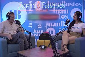 Natural Big Tits Milf Antonella Jones Pounds Bbc In Steamy Podcast Session