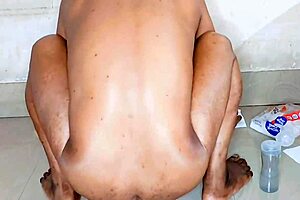 cute latina caged sissy cuckold fucked