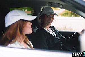 redhead milf coach siri dahl strapon fucks teen pussy