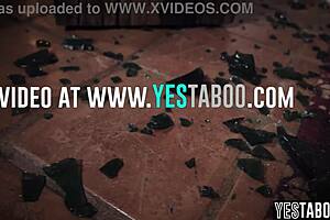 This latina milf turns the tables by seducing and fingering the homophobe's curvy wife in her own bedroom.