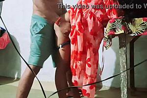 whoa 😲 stepson just starts groping his busty stepmom's big tits and curvy pussy right there on the bus